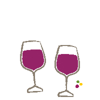 todovino wine vino sextou verao Sticker