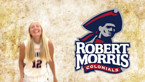 college basketball GIF by Robert Morris University Athletics