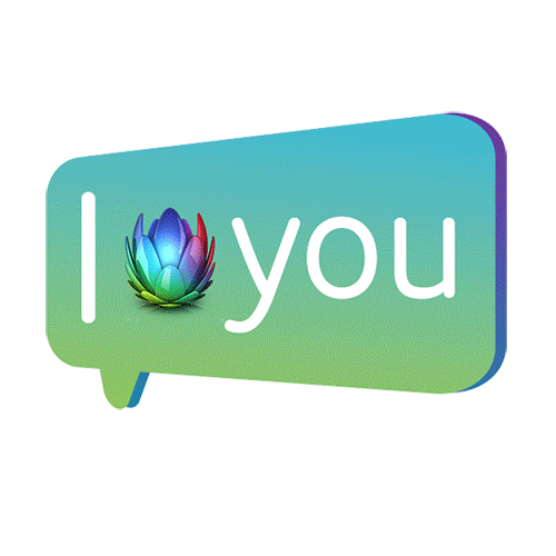 chat love Sticker by Unitymedia