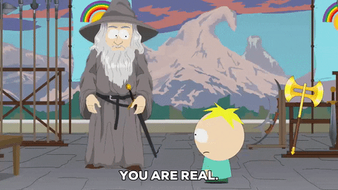 butters stotch wizard GIF by South Park 