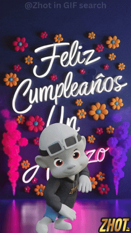Cumple Celebra La Vida GIF by Zhot