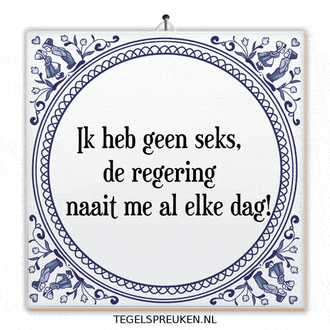 Protest Nl GIF by Tegelspreuken.nl