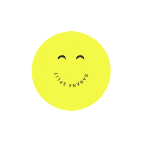 bananasplitdesign cool design face colors Sticker