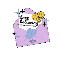 Motivation Believe Sticker by Juicy Cologne PH