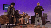 the special air guitar GIF by The Special Without Brett Davis
