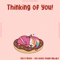 Thinking Of You Sleeping GIF by SoyandMochi