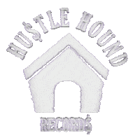 hustlehoundrecords hustle hound myles hustle hound Sticker