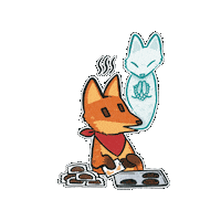 paku out of body youko Sticker