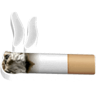 3D Smoking Sticker by AnimatedText