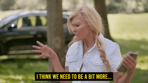 Drunk React GIF by Celebrity Apprentice Australia