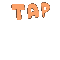 Click Tap Tap Tap Sticker by Demic