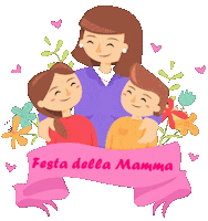 Festa Della Mamma Love Sticker