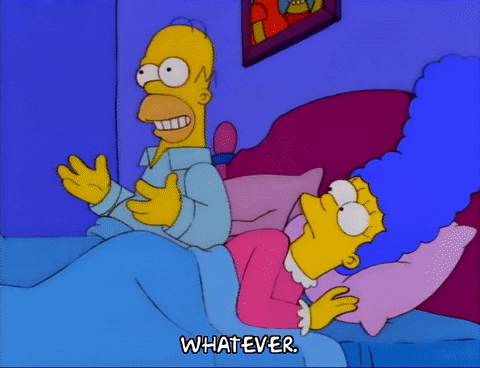 homer simpson whatever GIF