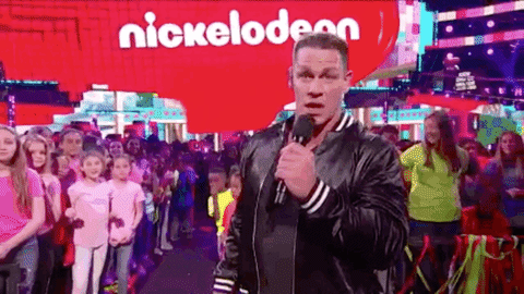 John Cena There Will Be Slime GIF by Kids' Choice Awards