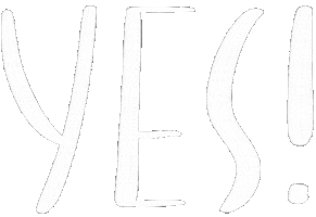 Hooray Love Sticker by Joy Morin