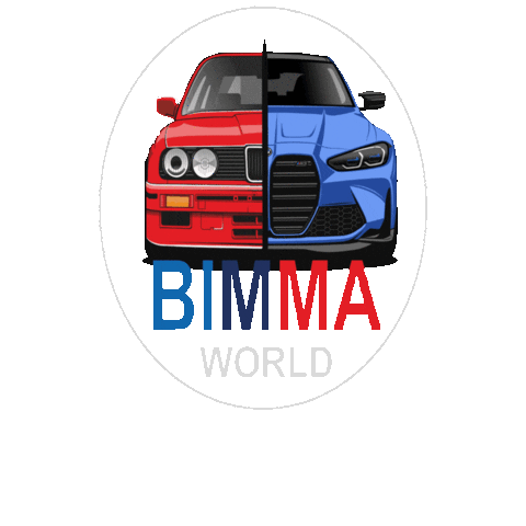 Bmw Sticker by BIMMA WORLD
