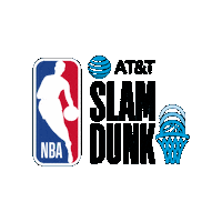 Slam Dunk Basketball Sticker by NBA