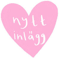 Rosa Hjarta Sticker