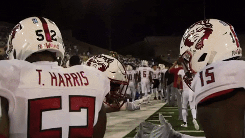 Red Wolves Handshake GIF by Arkansas State Athletics