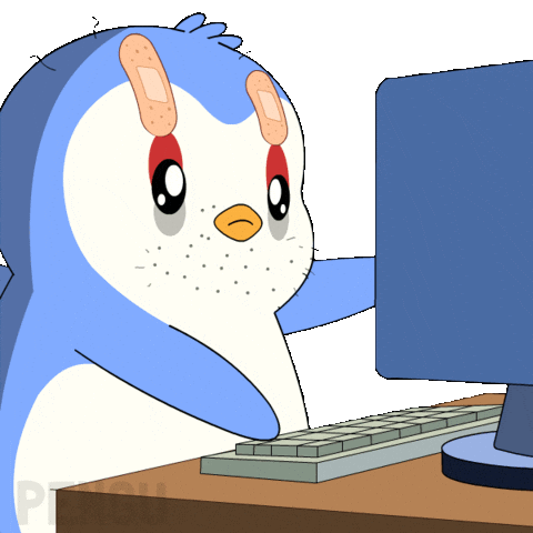 Tired Late Night GIF by Pudgy Penguins