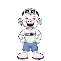 Work Focus Sticker by Zhot