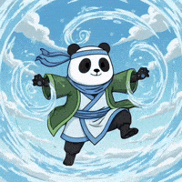 Panda GIF by Pandu Pandas