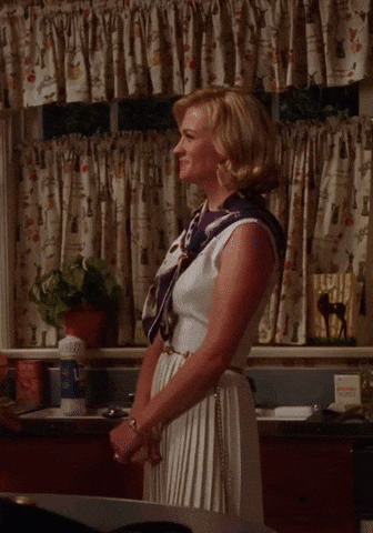 petefrommadmen mad men betty draper betty dance GIF