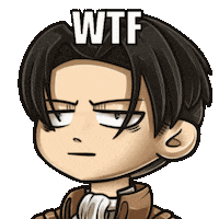 Kotokki attack on titan aot snk levi Sticker