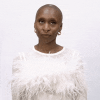 Bored Blink GIF by Cynthia Erivo