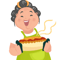 Eating Cooking Sticker by Cookpad