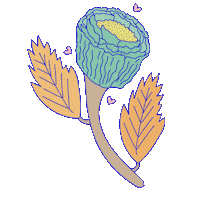Flowers Love Sticker
