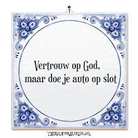 Humor Auto Sticker by Tegelspreuken.nl