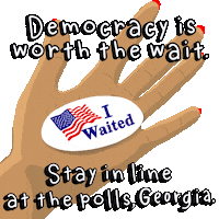 I Waited Senate Race Sticker by INTO ACTION
