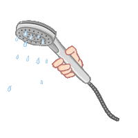 martifischer podcast shower marti fischer martimcflyscher Sticker