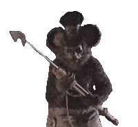 Steamboat Willie Terrifier Sticker by Signature Entertainment