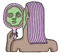 Girl Beauty Sticker by Shenja