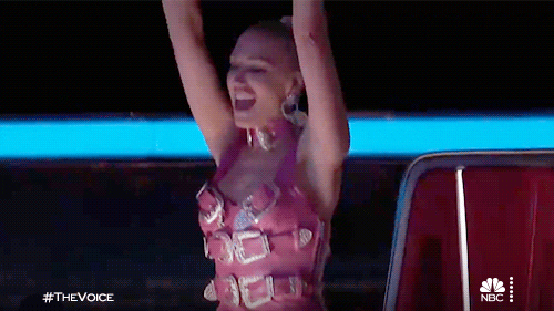 Gwen Stefani Dancing GIF by The Voice