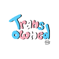 Pride Trans Sticker by Amor Design Studio