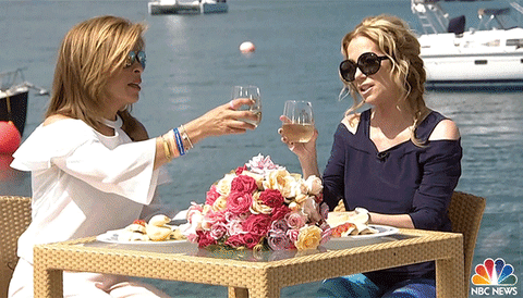 hoda kotb cheers GIF