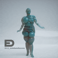houdini simulations cgi uncanny weird GIF by Esteban Diácono