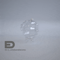 houdini simulations cgi uncanny weird GIF by Esteban Diácono