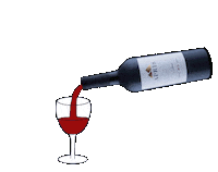 wine armenia wine time wine glass wine bottle Sticker