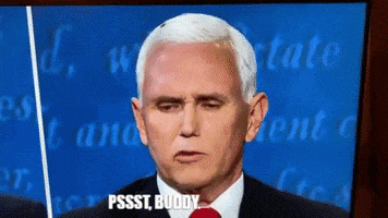 Mike Pence Reaction GIF by Chris Mann