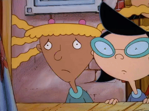 hey arnold nick splat GIF