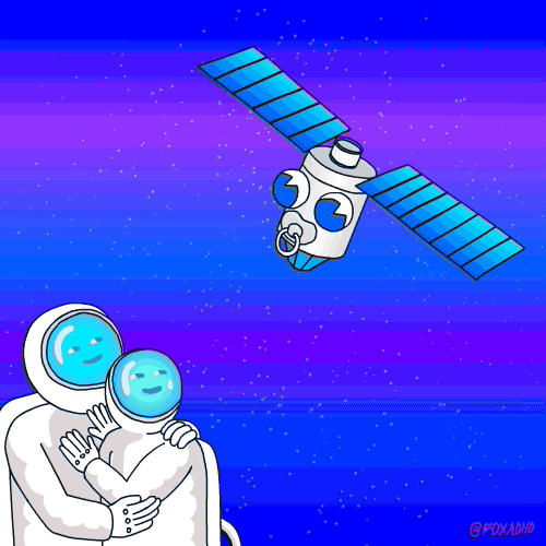 Space Fox GIF by Animation Domination High-Def