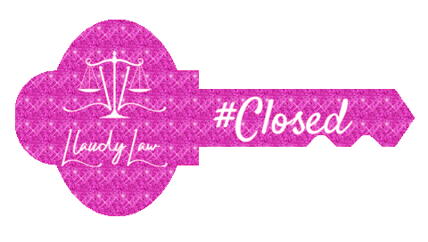 LlaudyLaw giphyupload real estate key closing Sticker