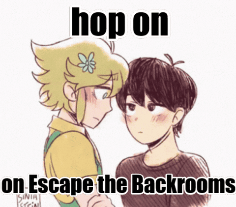 Wozzeck_ giphygifmaker fancy hop on escape the backrooms GIF