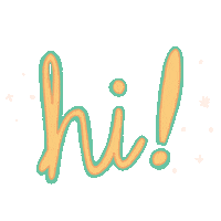 Stars Hello Sticker by Lauren Fox