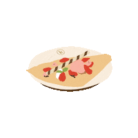 Kitchen Crepe Sticker by Publik Markette