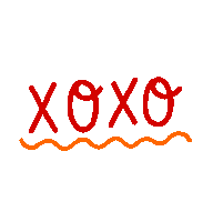 Valentines Day Kiss Sticker